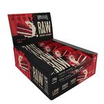 Warrior Raw Protein Flapjacks – 12 Bars x 75g Each – Packed with 20g of Protein – Low Sugar, High in Fibre (Red Velvet Cake)