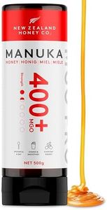 Miel de Manuka MGO 400+ de New Zealand Honey Co. | Actif et brut | Fabriqué en Nouvelle-Zélande | 500g