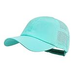 HH HOFNEN Women Quick Drying Baseball Cap Sun Hats Mesh Lightweight UV Protection for Outdoor Sports - Multiple Colors (#1 Aqua)