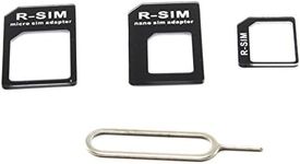 axGear Nano Micro Mini Standard SIM Card Adapter Converter Kit Tray Tool