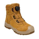 DEWALT Richardson Men's Nubuck Leather, Wide Fitting, BOA Fastener, Steel Toe Safety Work Boot, Honey, UK7