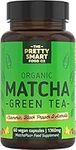 Green Tea Extract Capsules - Organic Matcha Green Tea Tablets - Boosted with Turmeric, Acerola Cherry & Black Pepper - 1360MG Complex - Green Tea Supplement - 60 Capsules - UK Made