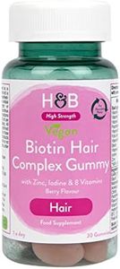 Holland & Barrett Vegan Biotin Hair Complex 30 Gummies