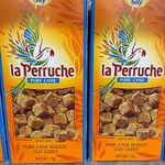 La Perruche Pure Cane Rough Cut Cubes Brown | 100% Cane | Ideal for Tea and Coffee | Perfect for Cafes and Hotels | 1kg (Pack of 2)