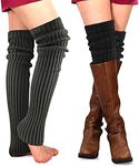 PHOGARY 2 Pairs Winter Leg Warmers 