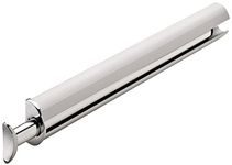 Hafele Synergy Elite 14 1/8" Valet Closet Rod For Clothes Hangers and Hanging Garment Bags (Polished Chrome Finish)