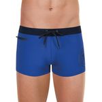 Athena Men's Traveler Swim Trunks, Denim Blue, M