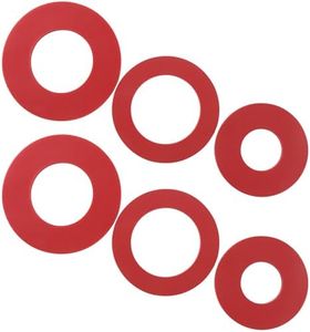 440BP Dual Flush Seal Kit Fits Models T801, EL205, 0400DF, 4339, 4348, 4349, N2316, N243OE, N2420, N2428R-DF, TL-6900-EW, 178 (Set of 2)