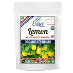 Erwon® Lemon Plant Growth Booster, Premium Essential Powerful Organic Fertilizer for Overall Growth of Lemon Plants, with Charged Micro-organism and ++ Micronutrients (200 gm)