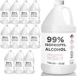 HIGH Impact - Isopropyl Alcohol 99% (IPA) | Made in The USA | Gallon - Pack of 12