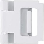 The Door Guardian - Door Lock for in-Swinging Doors, Home Security Latch Device, Childproof, Easy to Install (White)