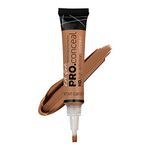 L.A GIRL Hd Pro Natural Finish Full Coverage Concealer, Matte & Poreless Ultra Blendable Liquid Conceal - Toast, 8 Gm Vegan & Cruelty-Free - All Skin Type