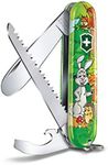 My First Victorinox Swiss Army Pocket Knife with 9 Functions, Animal Edition Rabbit