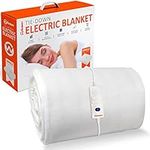 Wärmer Electric Blanket, Heating Blanket Single (120 x 60cm), Heated Mattress Cover With 3 Different Heat Settings, Comes With A Controller And Is Machine Washable - SINGLE - Tie Down