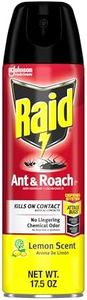 Raid Ant and Roach Killer Aerosol Insecticide, Lemon Scent, 17.5oz