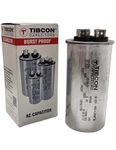 Spinxx 45+2 MFD 440V Tibcon Capacitor for Air Conditioner (Split & Window Air Conditioners) 1 Ton & 1.5 Ton & 2 Ton Air Conditioner