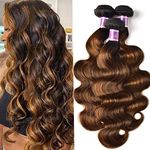 UNice Brown Highlight Body Wave Hum