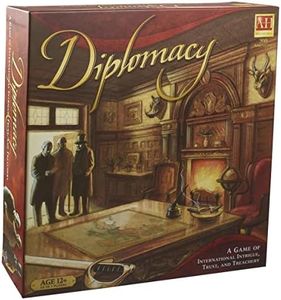 Avalon Hill - Diplomacy - Strategy Table Top Board Game - Set Prior To Ww1 Europe - Struggle For Supremecy - 2-7 Players - 6Hr Game Play - Family Board Games - F3155 - Ages 12+