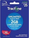 Tracfone $25 Unlimited Talk, Text, 