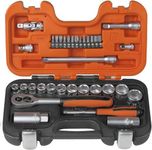 Bahco S330 Socket Set 34 Piece 1/4 