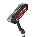 Wilson Men's Putter (Right Hand), Length: 89 cm (35 Inch), Beginners to advanced players, 830 g, Harmonized M1 Putter MRH, Black/Red, WGD601000