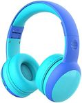 gorsun Kids Bluetooth Headphones with Microphone,Toddler Wireless Headsets with 85dB Volume Limited Hearing Protection,Stereo Over-Ear Headphones for Boys and Girls (Blue)