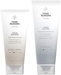 Four Reasons Toning Treatment in Cool Sand & Toning Shampoo in Platinum, Neutralizing Duo for Bright, Cool Blonde Tones, Vegan Hair Care Bundle