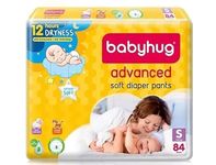 Babyhug Advanced Soft Diaper Pants, Small (4 to 8 kg) - 84s Pack