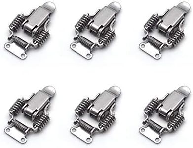 MTMTOOL Stainless Steel Compression Spring Draw Toggle Latch Clamp 2.6" length,6-Pack