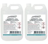 Lucemill 70% Rubbing alcohol | 10 Litre | Super Strength IPA Surface Sanitiser | 70% Isopropyl Alcohol | Clear Liquid