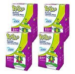 Kandoo Kids Flushable Wipes Refill, Potty Training Cleansing Cloths, Magic Melon, 250 Count (Pack of 4)