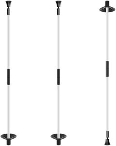 Set Of 3 Golf Flagstick 3FT - Portable Two-Section Design