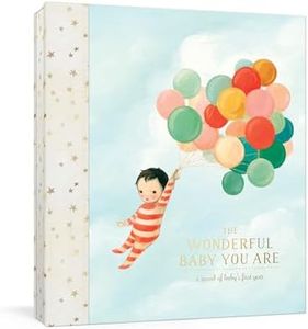 The Wonderful Baby You Are: A Record of Baby's First Year: Baby Memory Book with Milestone Stickers and Pockets