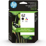 HP 62 Black/Tri-color Ink (2-pack) 