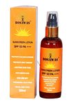 BOSAWAS Sunscreen Lotion SPF 50 PA +++ 100Ml | Prevents UVA/UVB Exposure and blue light| Prevent Sun tanning | Lightens Skin Tone | Moisturises Skin | Non- Greasy | For All Skin type