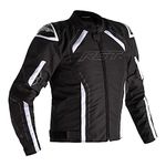 RST S-1 CE Mens White Textile Motorcycle Jacket 42