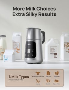 Dreo All-in-1 Milk Frother – Hot & Cold Foam Maker