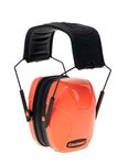 Caldwell Passive - Hot Coral Youth - Electronic 23Db NRR Hearing Protection with Sound Amplification and Adjustable Earmuffs for Shooting, Hunting and Range