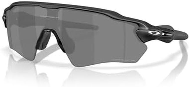 Oakley OO9510 Radar EV S Path Sunglasses, Matte Black/Prizm Black Polarized, 0 mm
