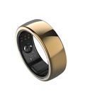 aabo Smart Ring for Men Women | Fitness Tracker Ring | Titanium | Sleep Tracker | Easy Connectivity | No App Subscription | Water Resistant (50m) | Upto 7-Day Battery Life | (Gold, Size 13)