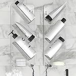 No Suction Cups or Screws, Rust Proof, Easy-Clean, As seen on Dragons Den, ShowerGem Shower Caddy & Bathroom Shelf