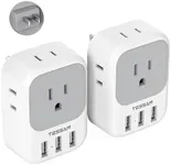 US to Japan Plug Adapter 2 Pack, TE