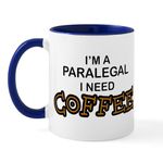 CafePress Paralegal Need Coffee Mug 11 oz (325 ml) Ceramic Coffee Mug