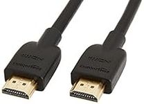 Amazon Basics CL3 Rated High Speed 4K HDMI Cable (18Gbps, 4K/60Hz) - 10 Feet, Black