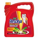 Resolva Weed Killer Sprayer - 3L Resolva Path & Drive 2in1 Weedkiller Ready to Use Garden Sprayer with Topline Card. Dandelion Weed Burner for Driveways, Paths or Patios.