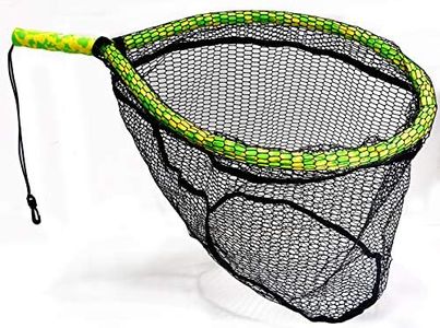 Foreverlast Generation 2 Non-Snag Floating Fishing Landing Net for Wade Fishing, Fly Fishing, Kayak Fishing, G2 Pro Net, Camo (G2NCGY)