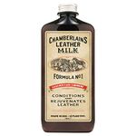 Leather Milk Conditioner and Cleaner for Furniture, Cars, Purses and Handbags. All-Natural, Non-Toxic Conditioner Made in the USA. Leather Care Liniment No. 1. 2 Sizes. Includes Premium Applicator Pad