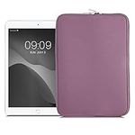 kwmobile Neoprene Pouch Compatible with 9,7"-11" Tablet - Universal Sleeve Case Cover with Zipper for Tablet - Lavender