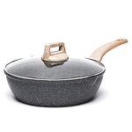 Fry Pans With Lid Greies