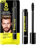 The Beard Club 1 Day Temporary Beard Dye for Men - Light Brown Beard, Mustache & Eyebrow Color for a Fuller, Well-Defined Look, Water & Sweat Resistant, Up to 30 Applications, 0.3 fl oz
